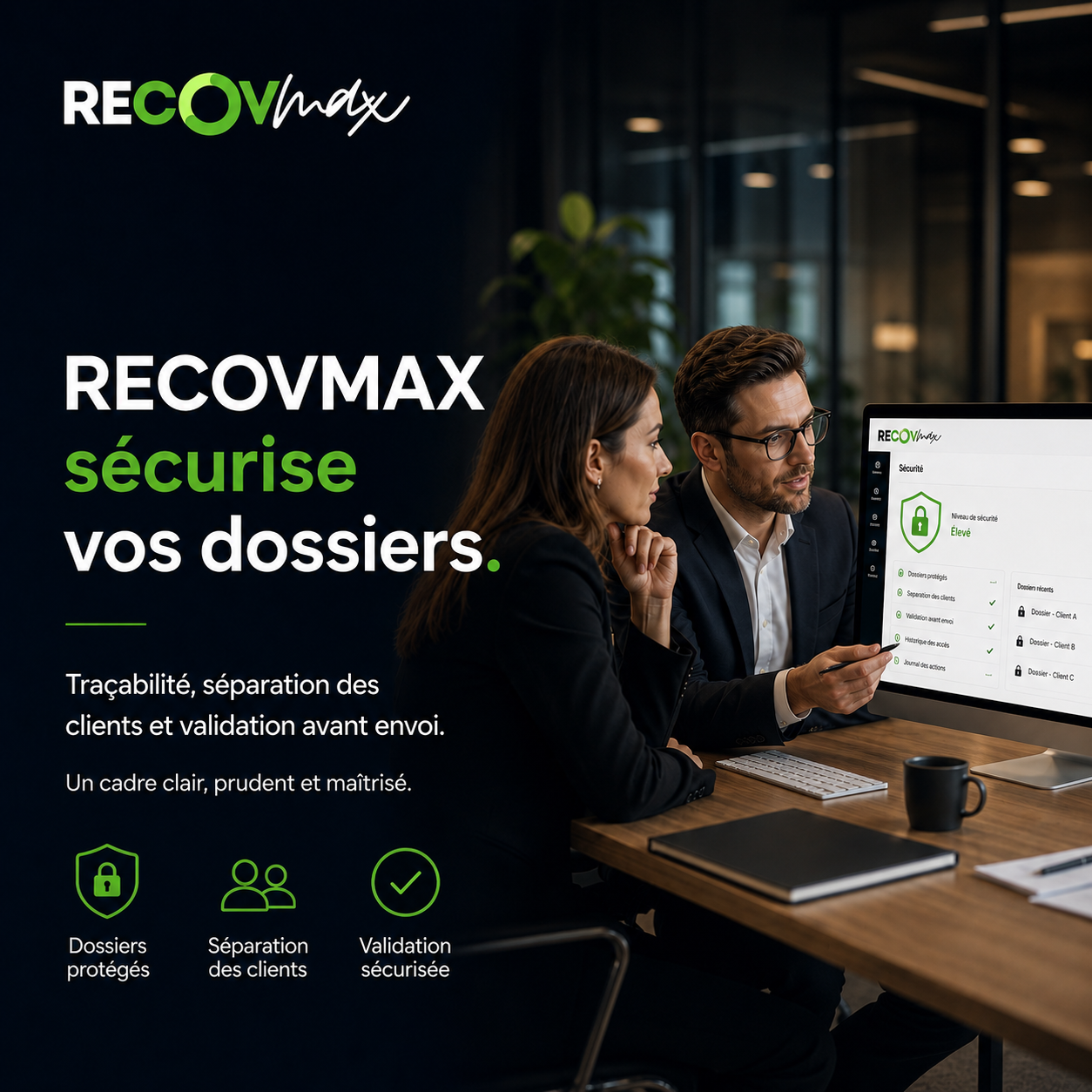 Sécurité & conformité RECOVMAX